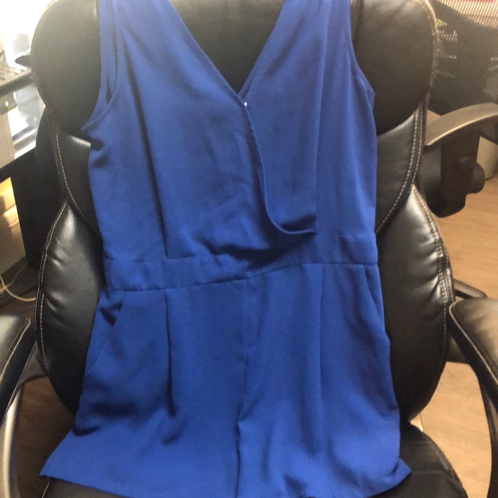 Sleeveless Polyester Dressy Casual Romper